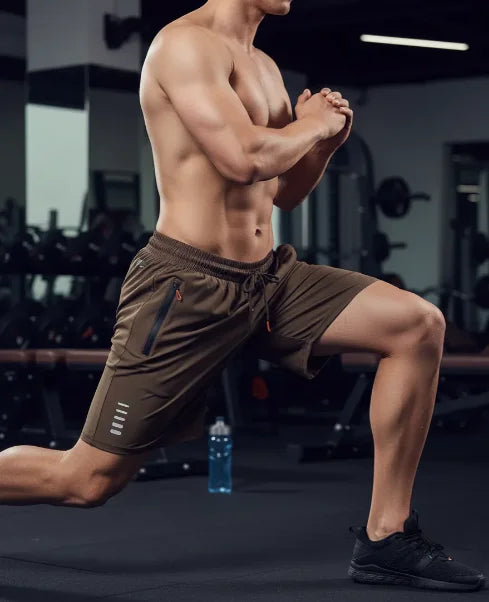 Mens shorts fast dry summer respirator sport idle swimming running short pants
